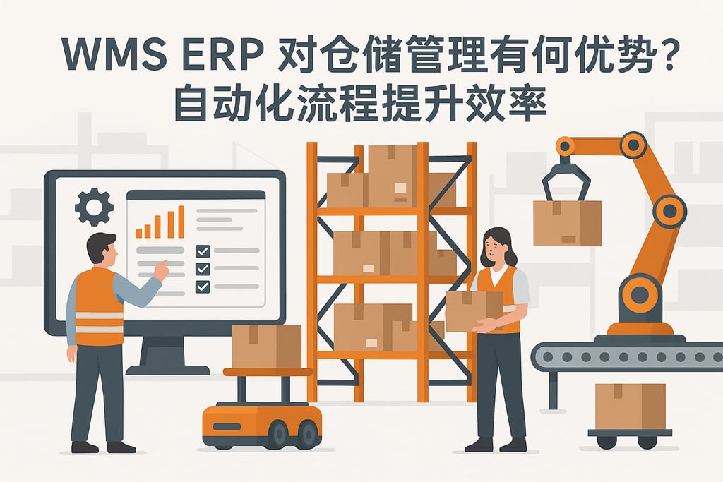 WMS ERP对仓储管理有何优势？自动化流程提升效率